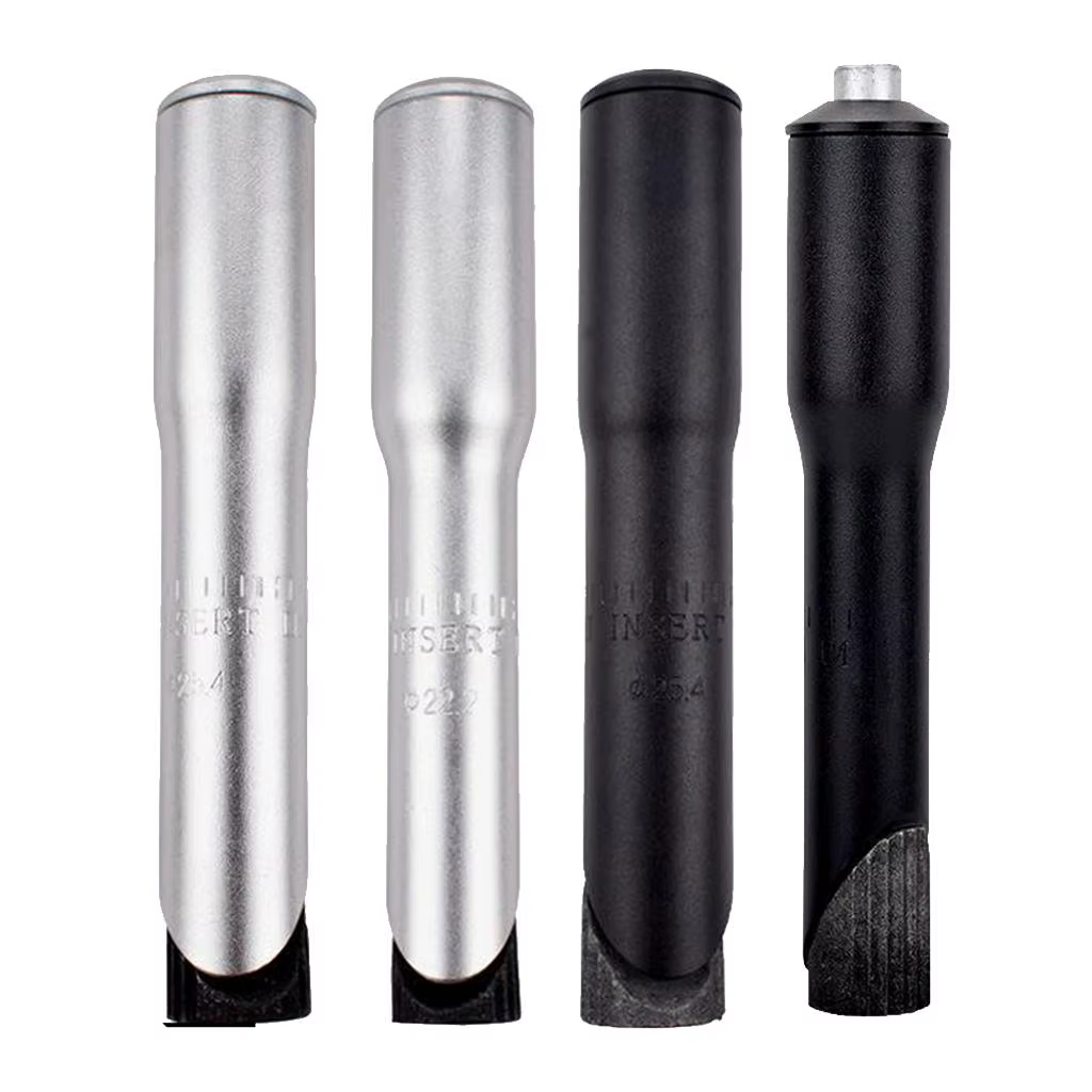 Adaptateur de tige de vélo pliant de route 22.2/25.4mm 1 1/8 "