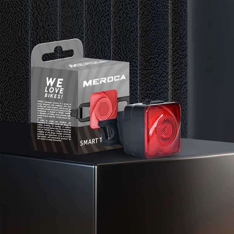 MEROCA feu arrière de vélo capteur de frein Intelligent lumière pour vtt