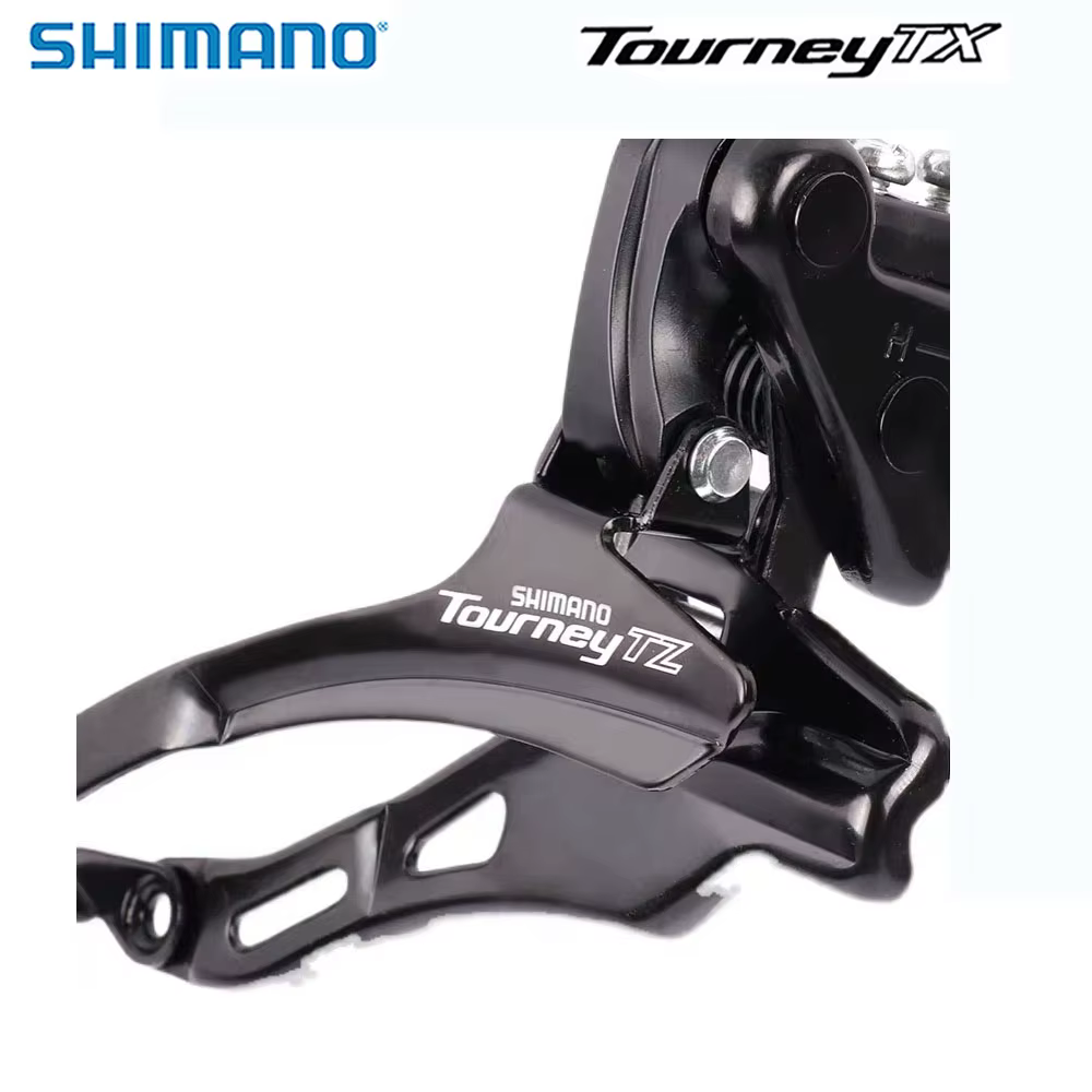 Shimano Tourney TZ FD TZ500 dérailleur avant de vélo FD-TZ500 support de bande de serrage 31.8mm 3x6/7 vitesse partie