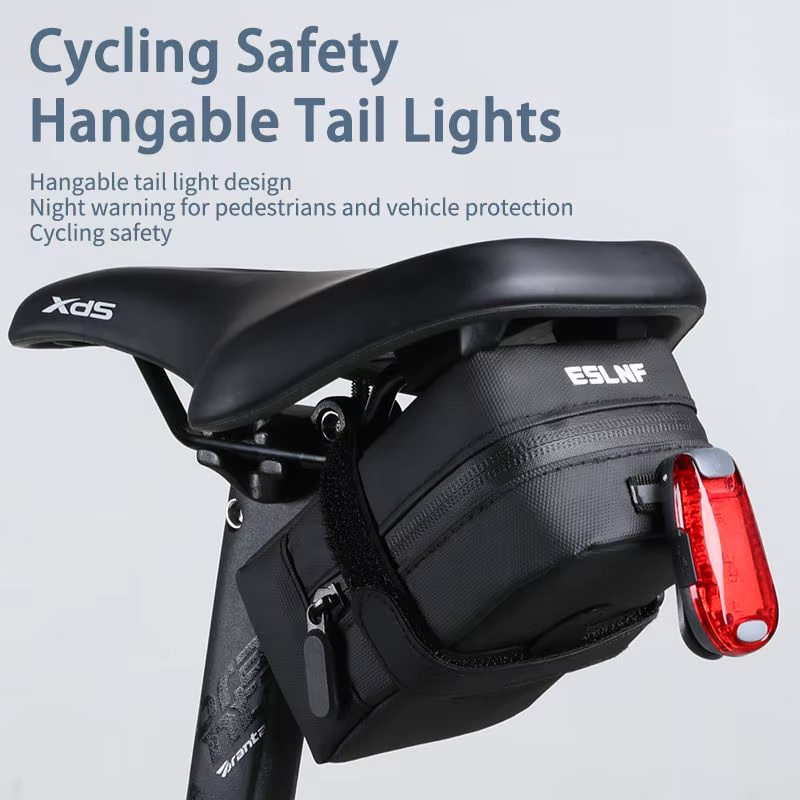 Sac sous siège de vélo, sac à outils de cyclisme en montagne, sac de selle de vélo de route étanche
