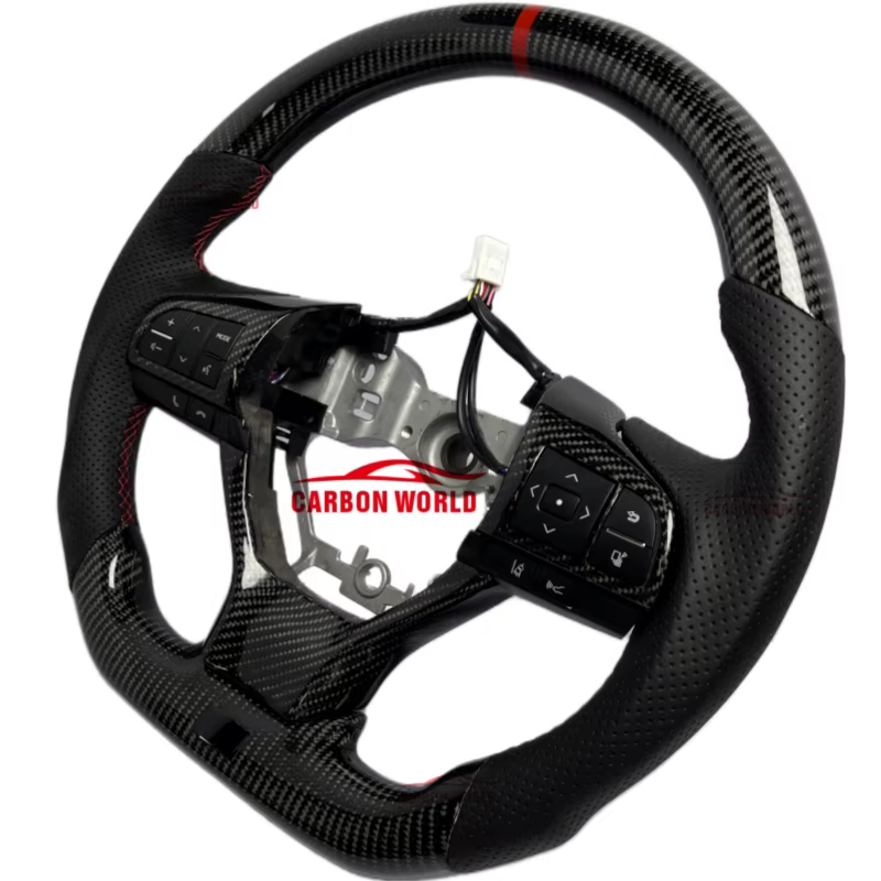 Volant en Fiber de carbone, accessoires d'intérieur de voiture pour Lexus IS250 IS350 ES ES300 GS GS350 NX CT200 RC