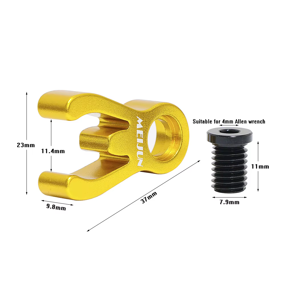 1pc Fixation de tube de direction pour vélo pliant Brompton