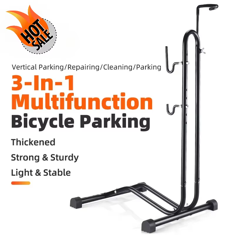 WEST BIKING – support de stationnement de vélo 3 en 1