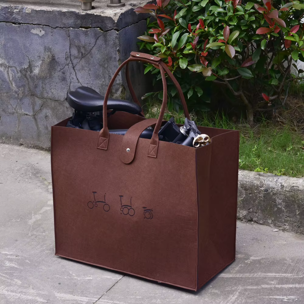 1 pièces sac de rangement de vélo pliable léger à la mode pour Brompton 14-16 pouces pour sac fourre-tout Dahon sac de