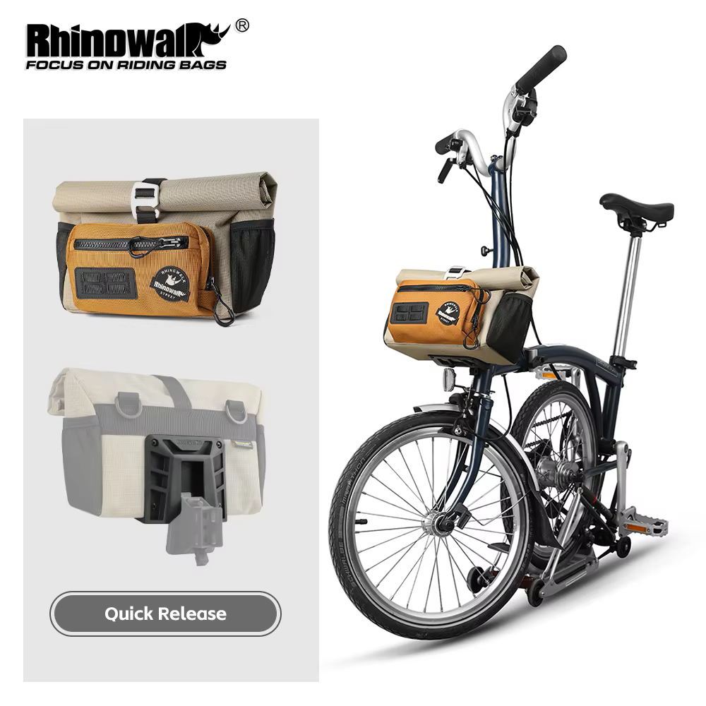 Rhinowalk – sac de guidon de vélo 4L à dégagement rapide
