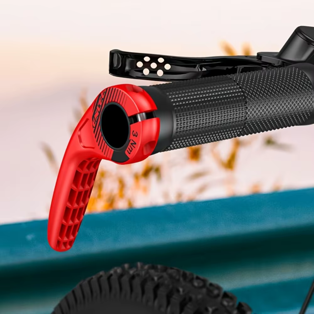 Poignées de guidon de vélo avec klaxon intégré pour vélos de route et VTT