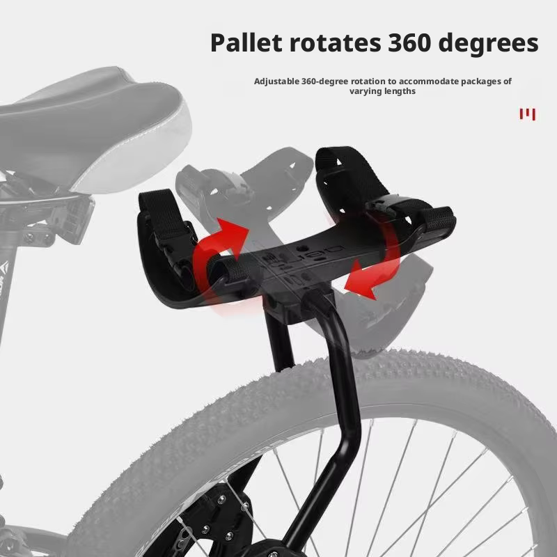 Support de porte-bagages arrière de vélo à dégagement rapide