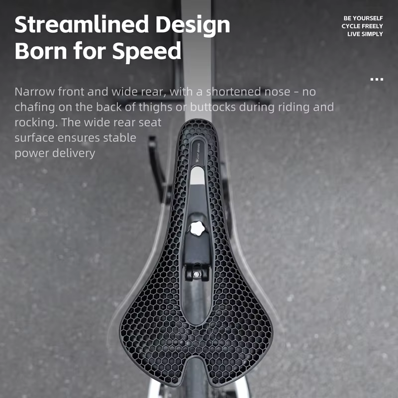 WEST BIKING – siège de vélo de route 3D