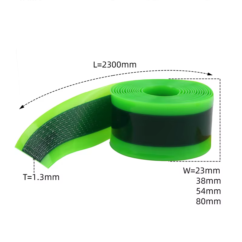  Protection de pneu de vélo anti-crevaison autocollante en TPU et fibre de verre