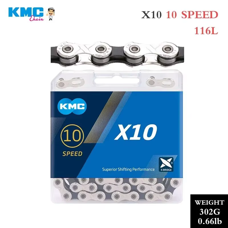 Chaîne de vélo multi-vitesses KMC X8 X9 X10 X11 X12 - Chaînes