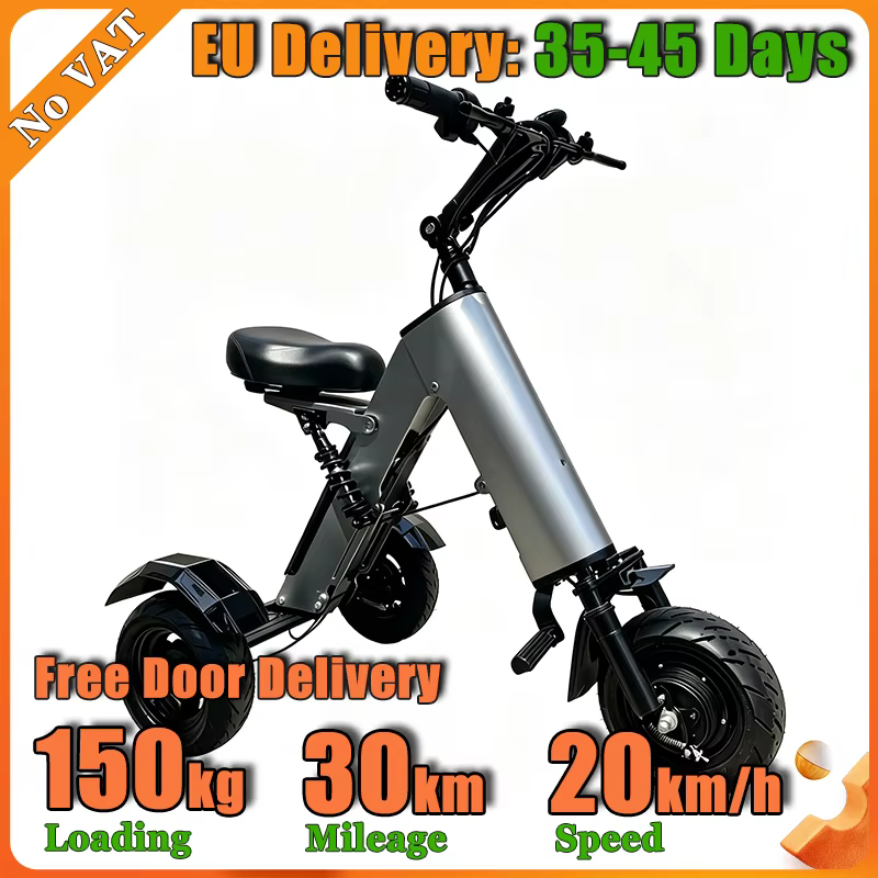 Tricycle électrique pliable léger de 17