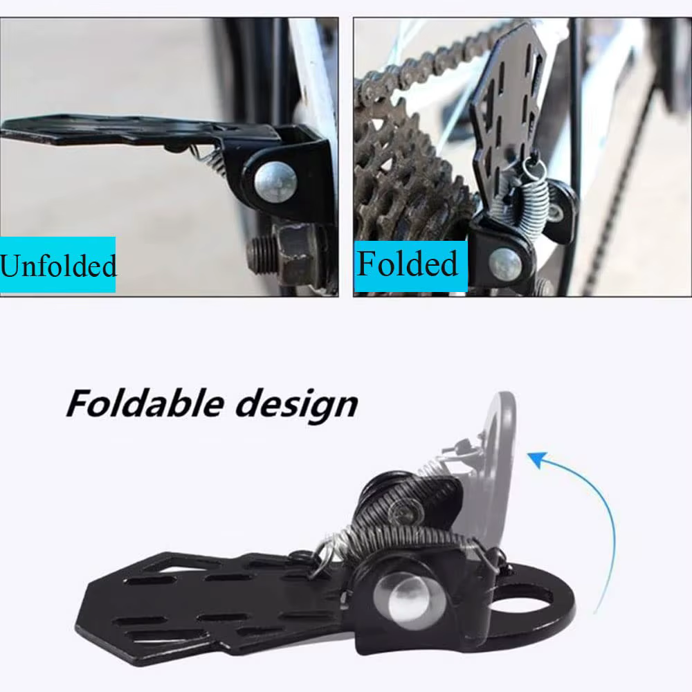 DOMEN – repose-pieds de siège arrière de vélo