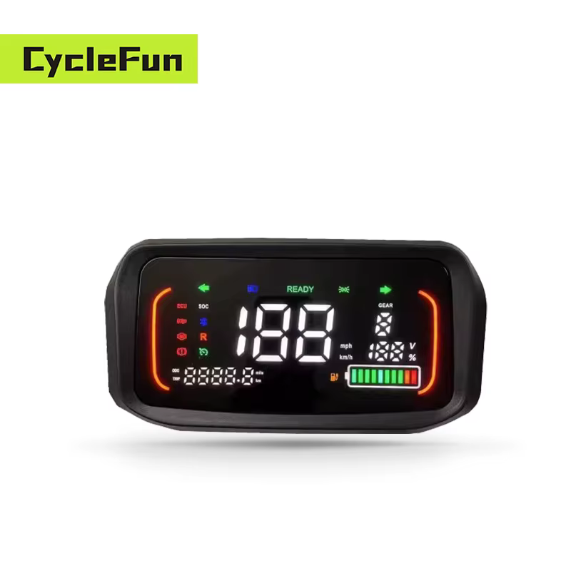 Compteur de vitesse 48V 60V 72V 84V 96V 108V KMH/MPH, écran LCD de vitesse YXT One-LIN pour Scooter électrique, contrôleur Fardriver Votol