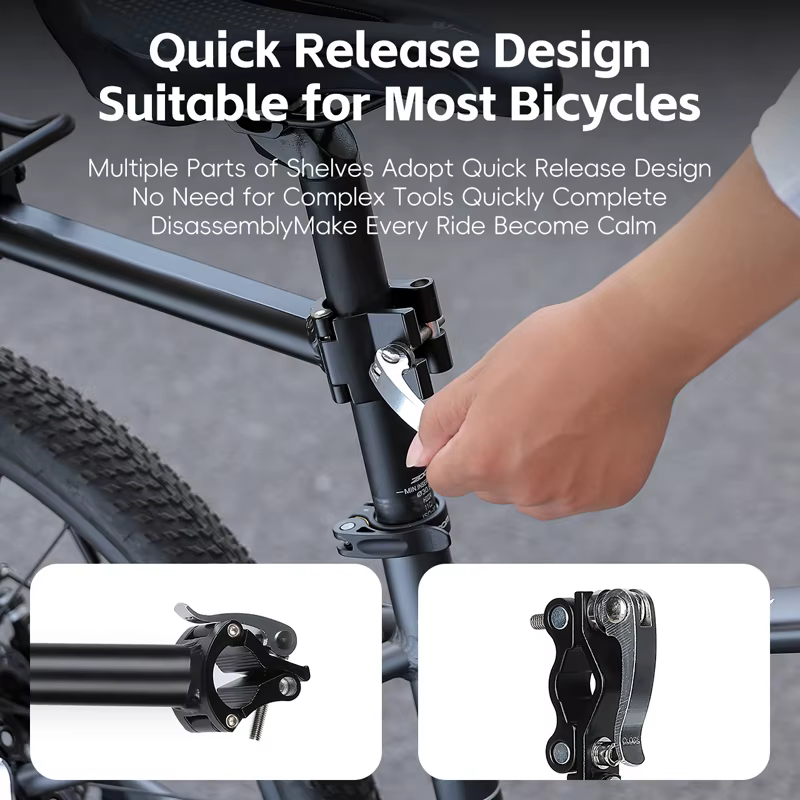WEST BIKING – panier arrière de vélo de grande capacité