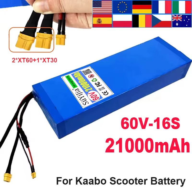 Batterie originale Kaabo 60V 21Ah