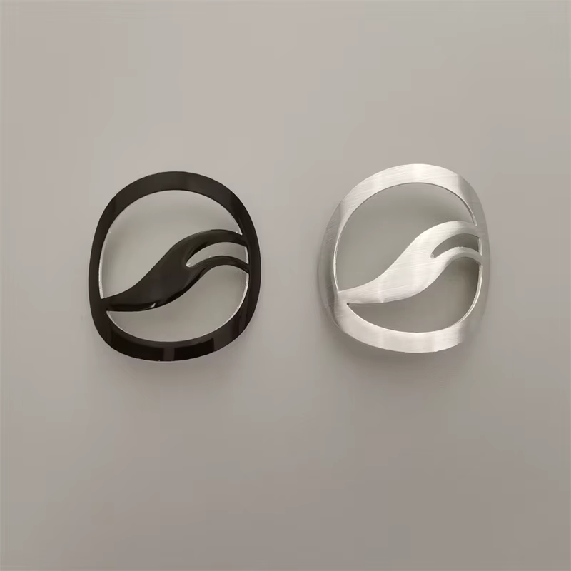 Badge de vélo géant en alliage d'aluminium souple