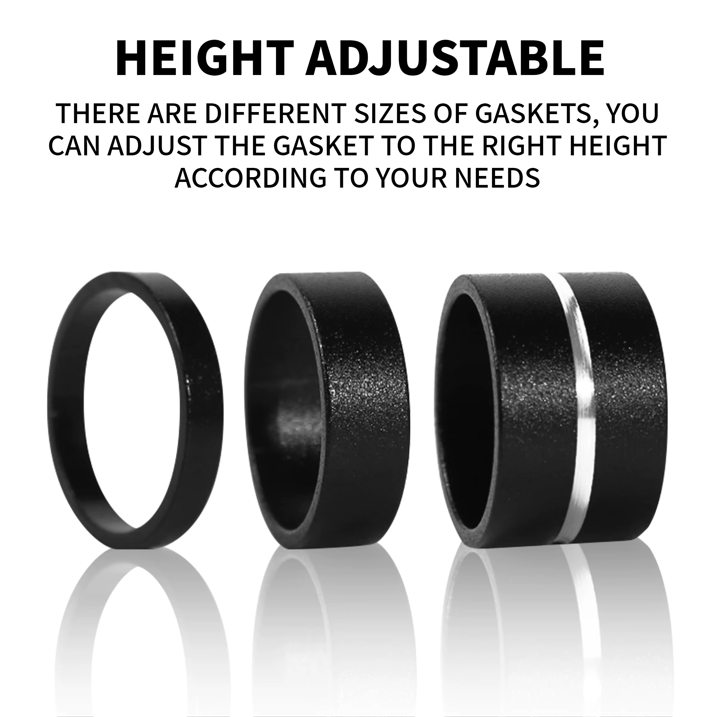 BUCKKubBike-Tige d'extension recommandée pour guidon de vélo de route et VTT, adaptateur de montée, pièce de vélo, 115mm, 180mm, 210mm