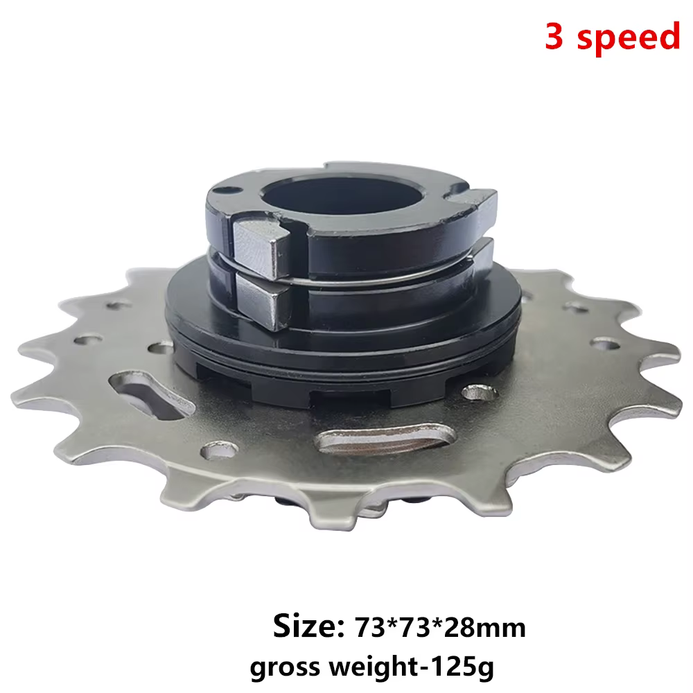 Cassette à 3/5 vitesses pour vélo pliant