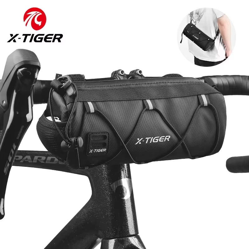 X-TIGER Vélo Sac Portable Guidon Multi-usages Grande Capacité Sac À Dos VTT