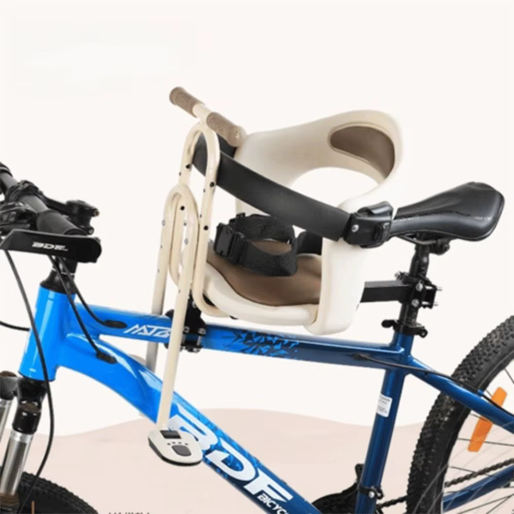Siège de vélo unisexe avant avec accoudoir rembourré