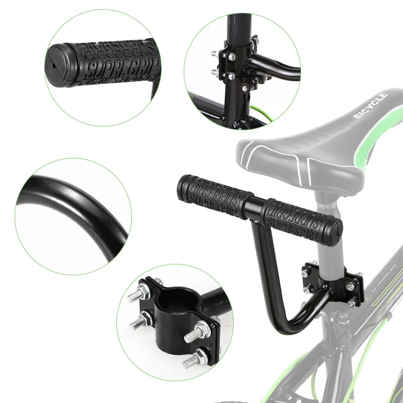 Siège arrière de vélo en cuir PU