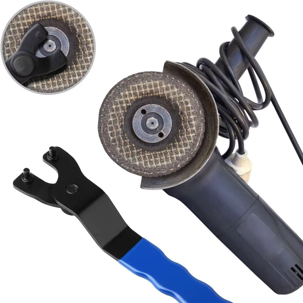 Clé à molette réglable pour meuleuse d'angle, design portable, 19 cm, qualité supérieure pour réparation
