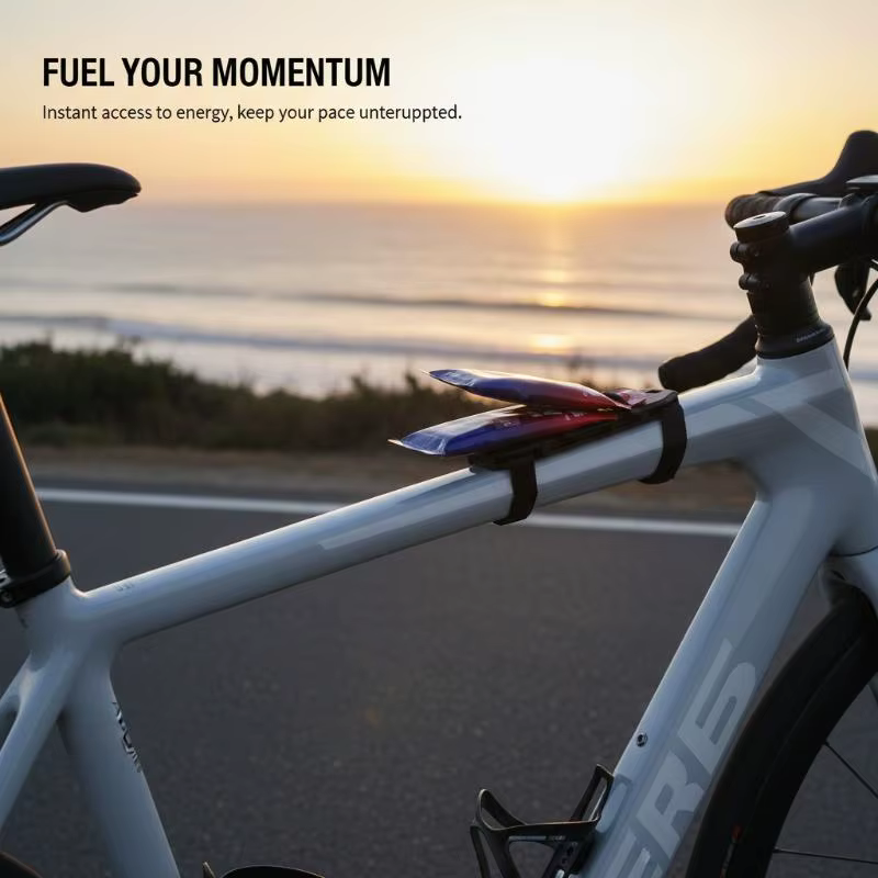 Boîte de rangement pour gel énergétique de vélo