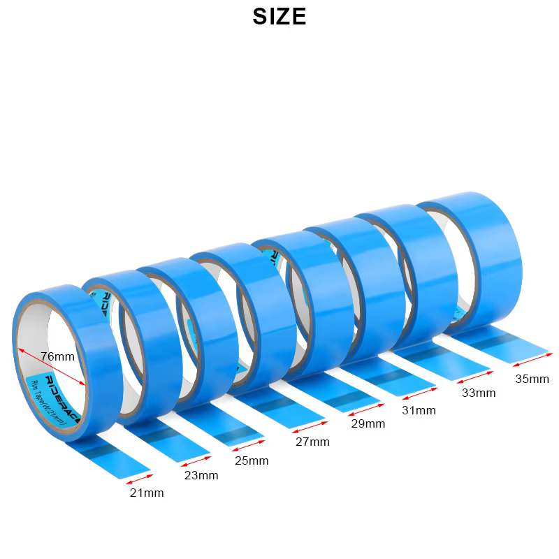 Bandes de jante de vélo Tubeless largeur 21/23/25/27/29/31/33/35mm pour 26 27.5 29 pouces 700C vtt bande