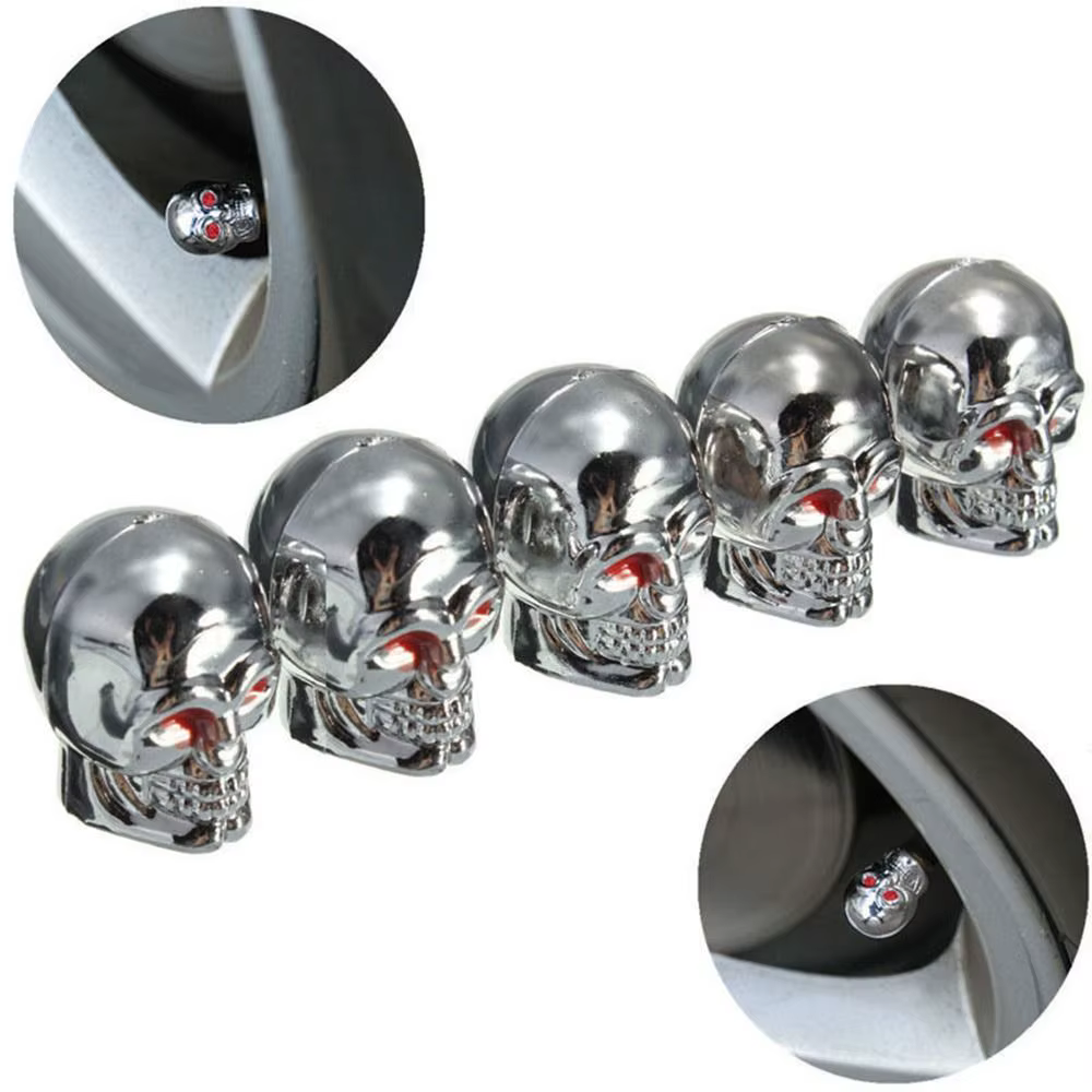Cache-valve de pneu de scooter électrique