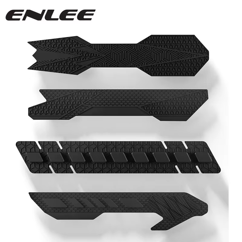 ENLEE 3D vtt vélo de route chaîne en Silicone cadre