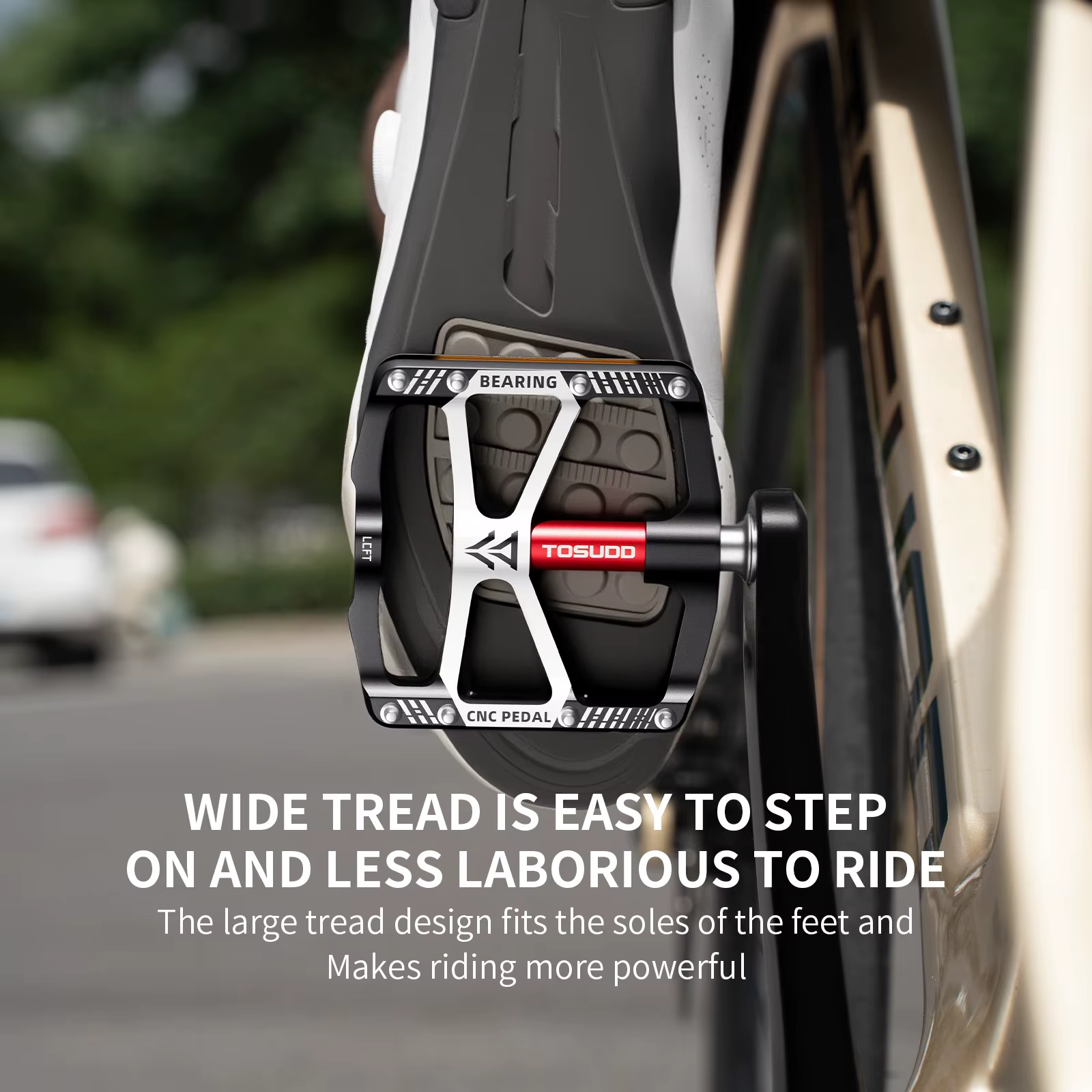 Pédales de vélo TOSUOD