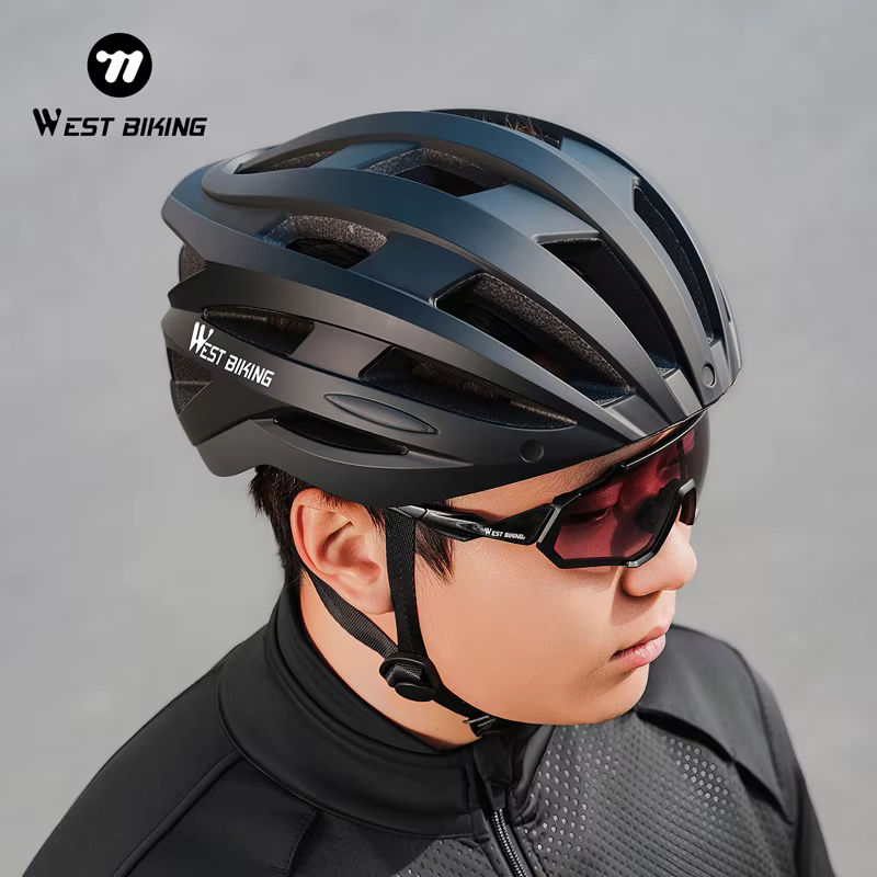 Casque de vélo extra large WEST BIKING pour tour de tête de 62-65 cm