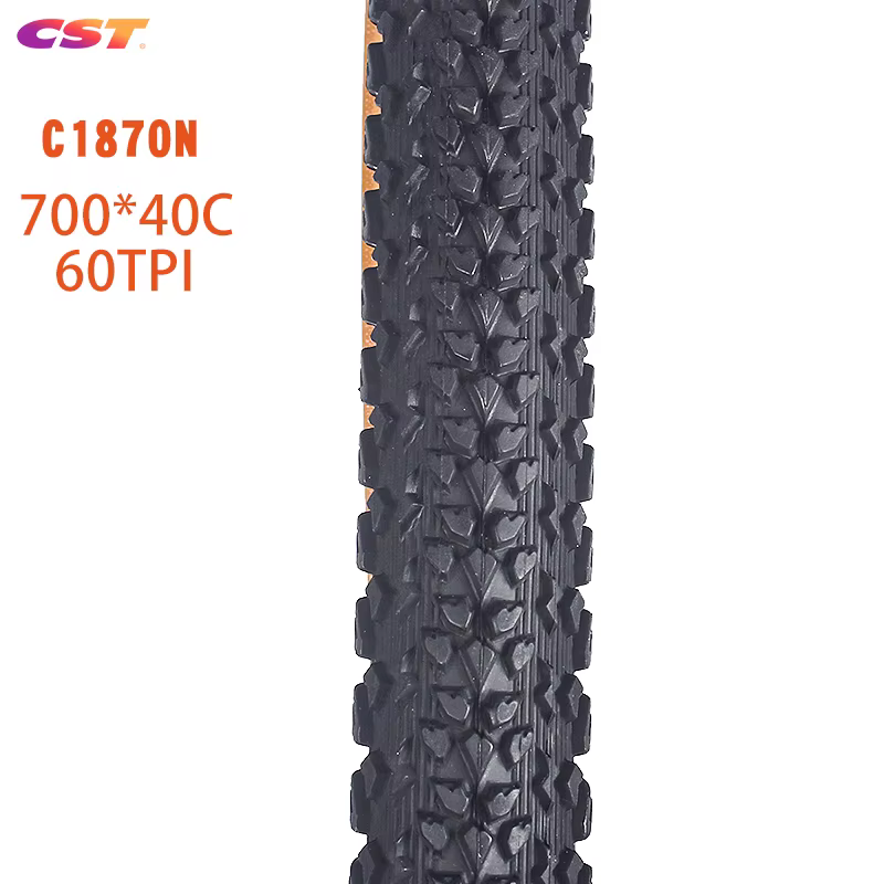 CST Pneu de vélo de route 700C 700 * 40C 40-622 60TPI résistant à l'usure