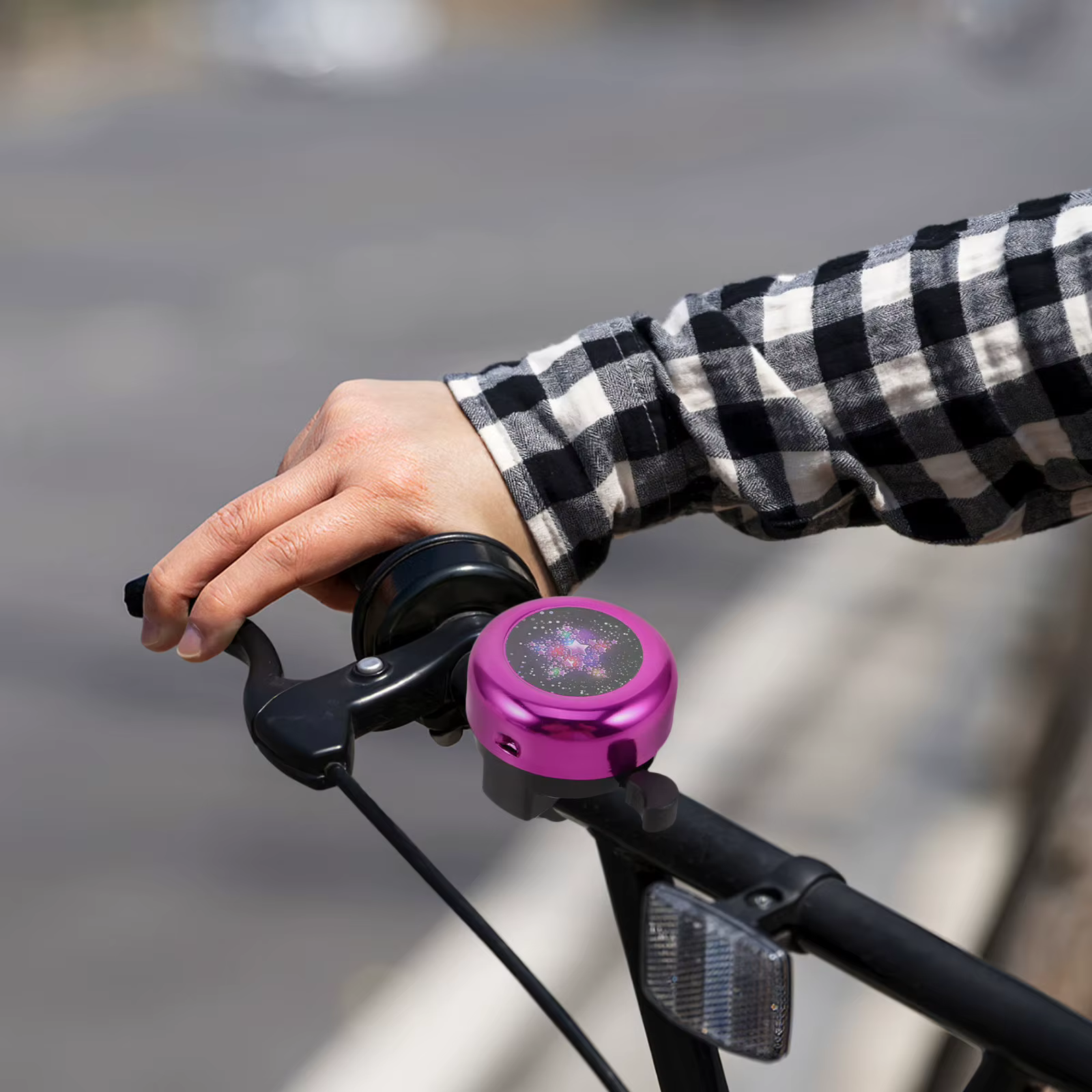 Sonnette de vélo en forme de dessin animé