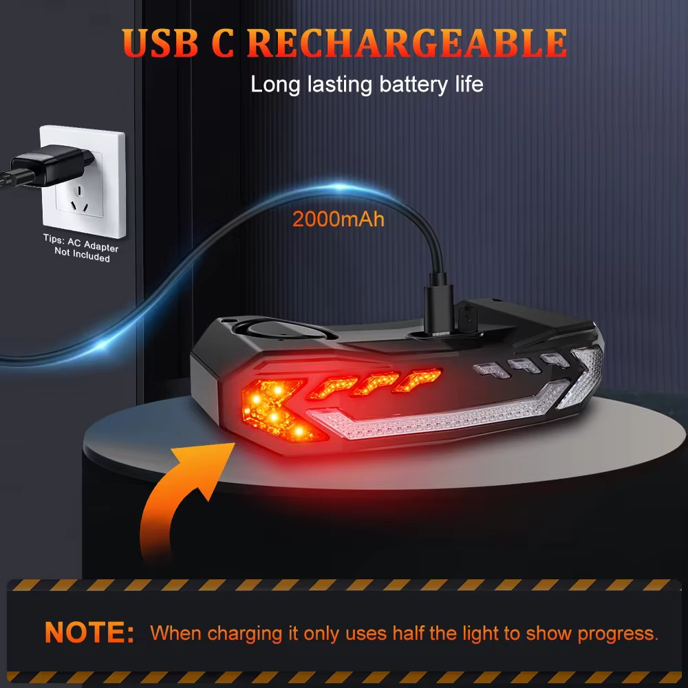 Rockbye – clignotants de vélo rechargeables