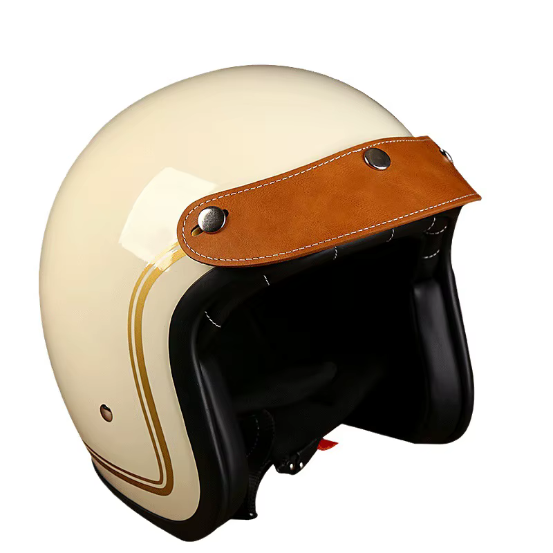 Visière de casque rétro à 3 broches