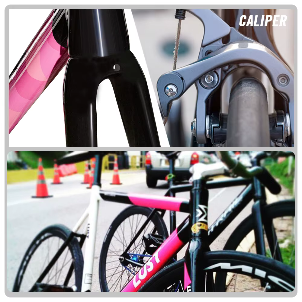 Lexon-cadre de vélo de route en fibre de carbone Lust AL6066