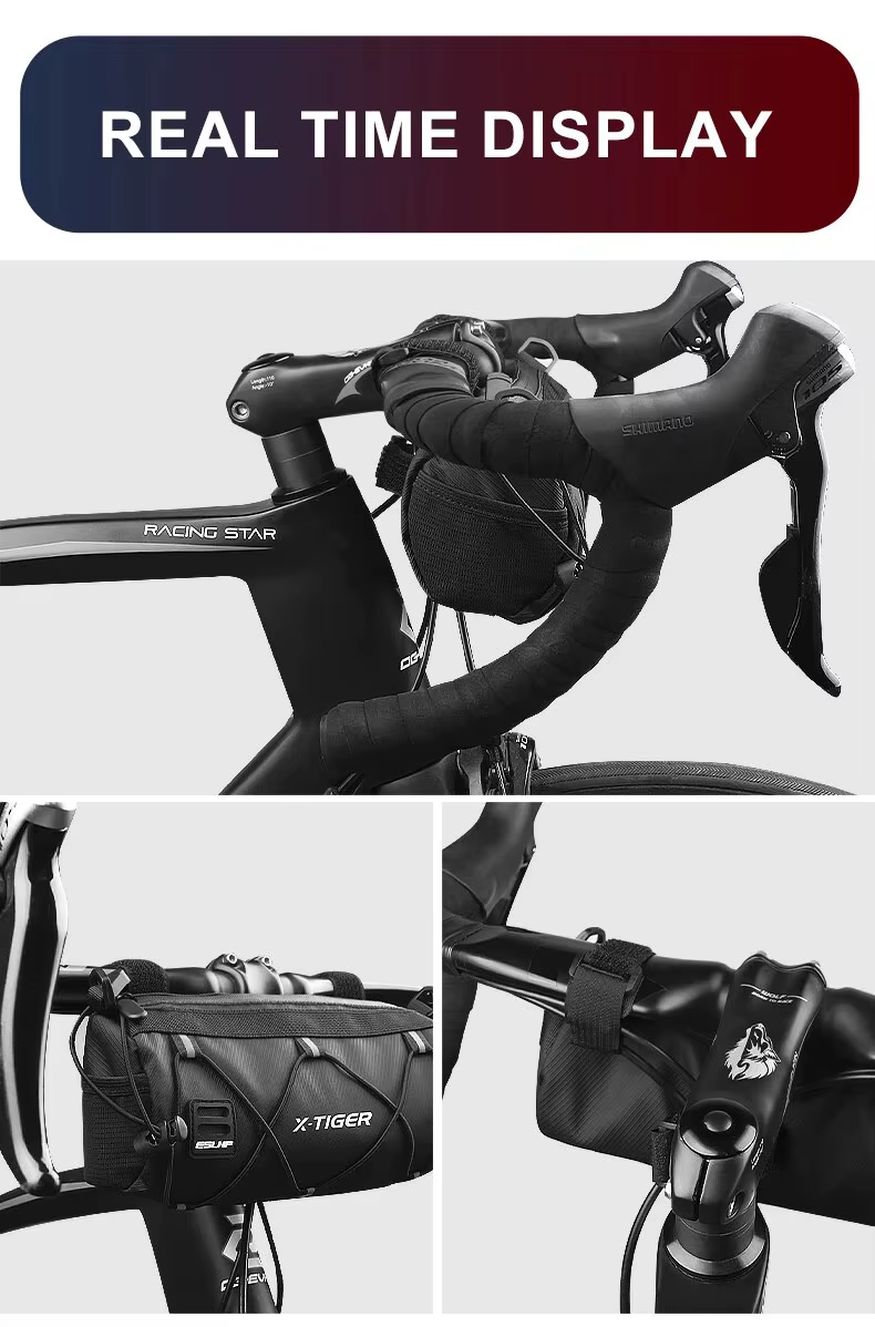 X-TIGER sac de vélo Portable guidon multi-usages grande capacité sac à dos vtt route cyclisme cadre Tube sac sacs à bandoulière