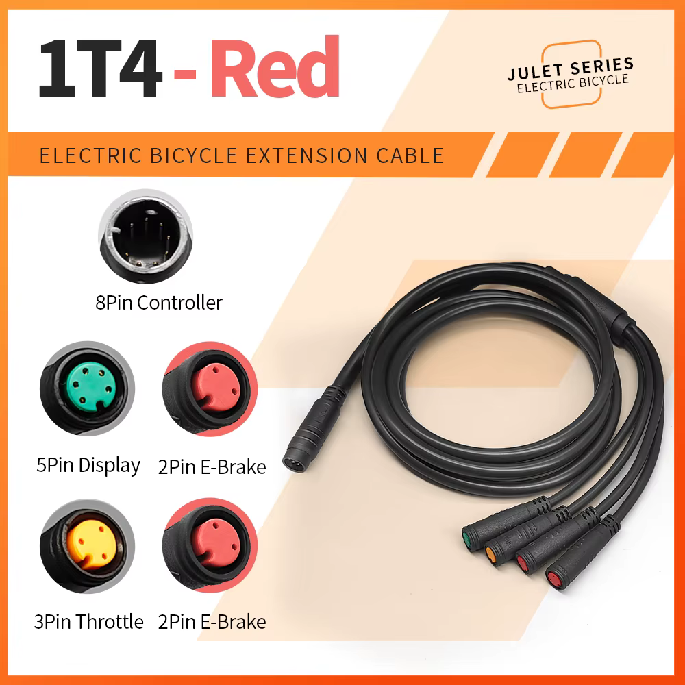 Contrôleur de câble étanche pour vélo électrique 1T4/1T5