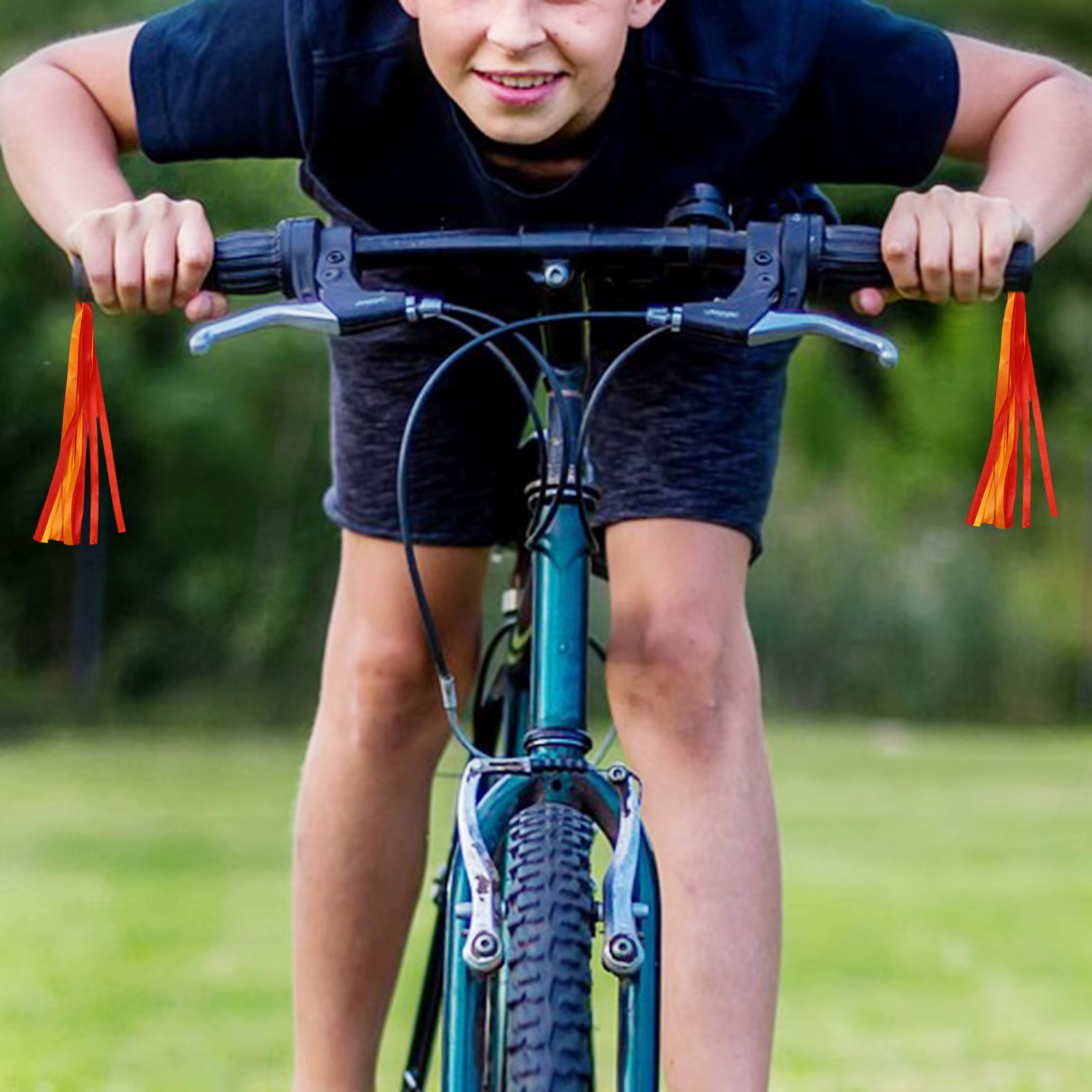 1 Paire de Guirlandes Décoratives pour Guidon de Vélo