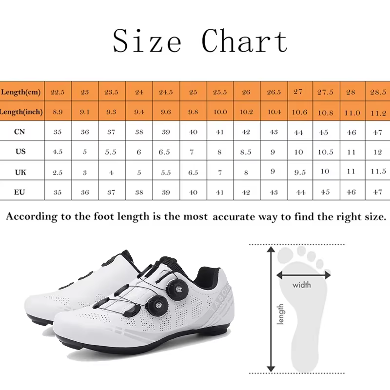 Chaussures de cyclisme professionnelles en carbone pour hommes et femmes