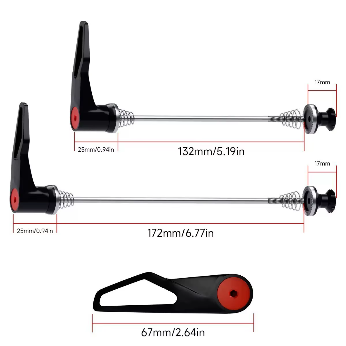 Fourche de vélo Swift MTB Road en alliage de titane