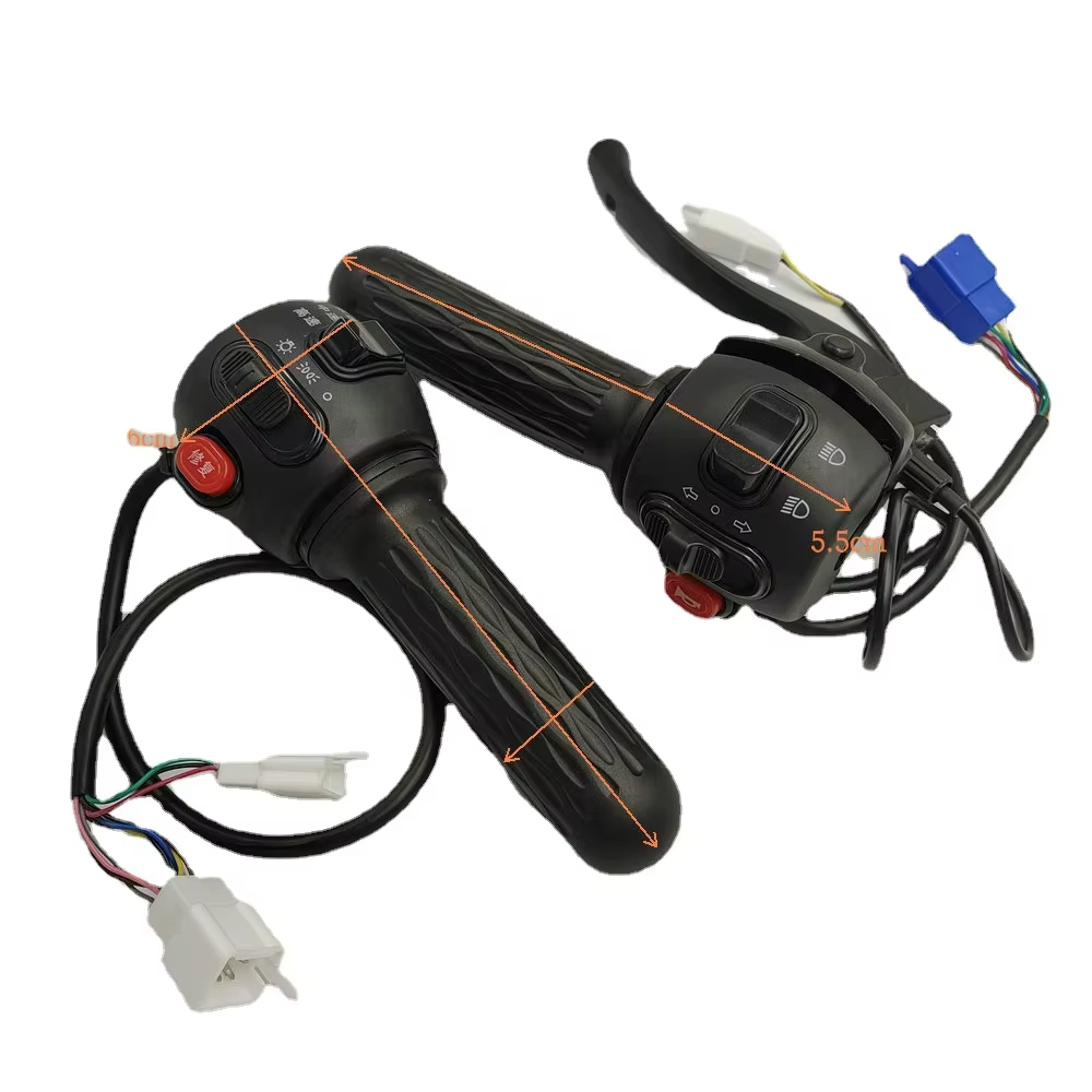 Ensemble de poignées de direction pour scooter électrique