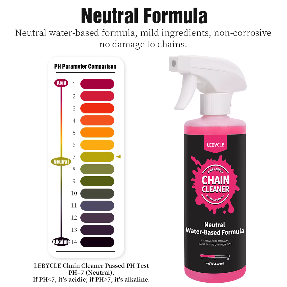 LEBYCLE nettoyeur de chaîne de vélo 500ML