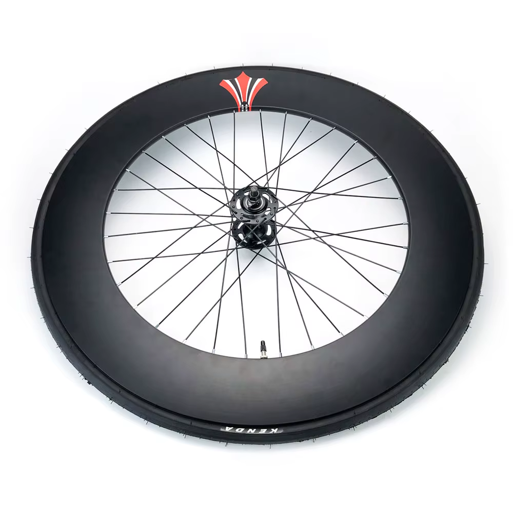 Roues de vélo à pignon fixe 700C 88MM 90MM en alliage d'aluminium
