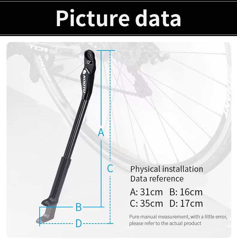 Support de pédale de vélo trépied à dégagement rapide