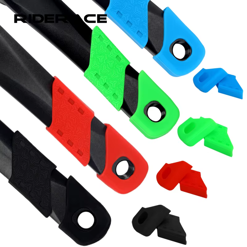 RIDERACE couvercle de protection de manivelle de vélo universel en Silicone VTT ensemble