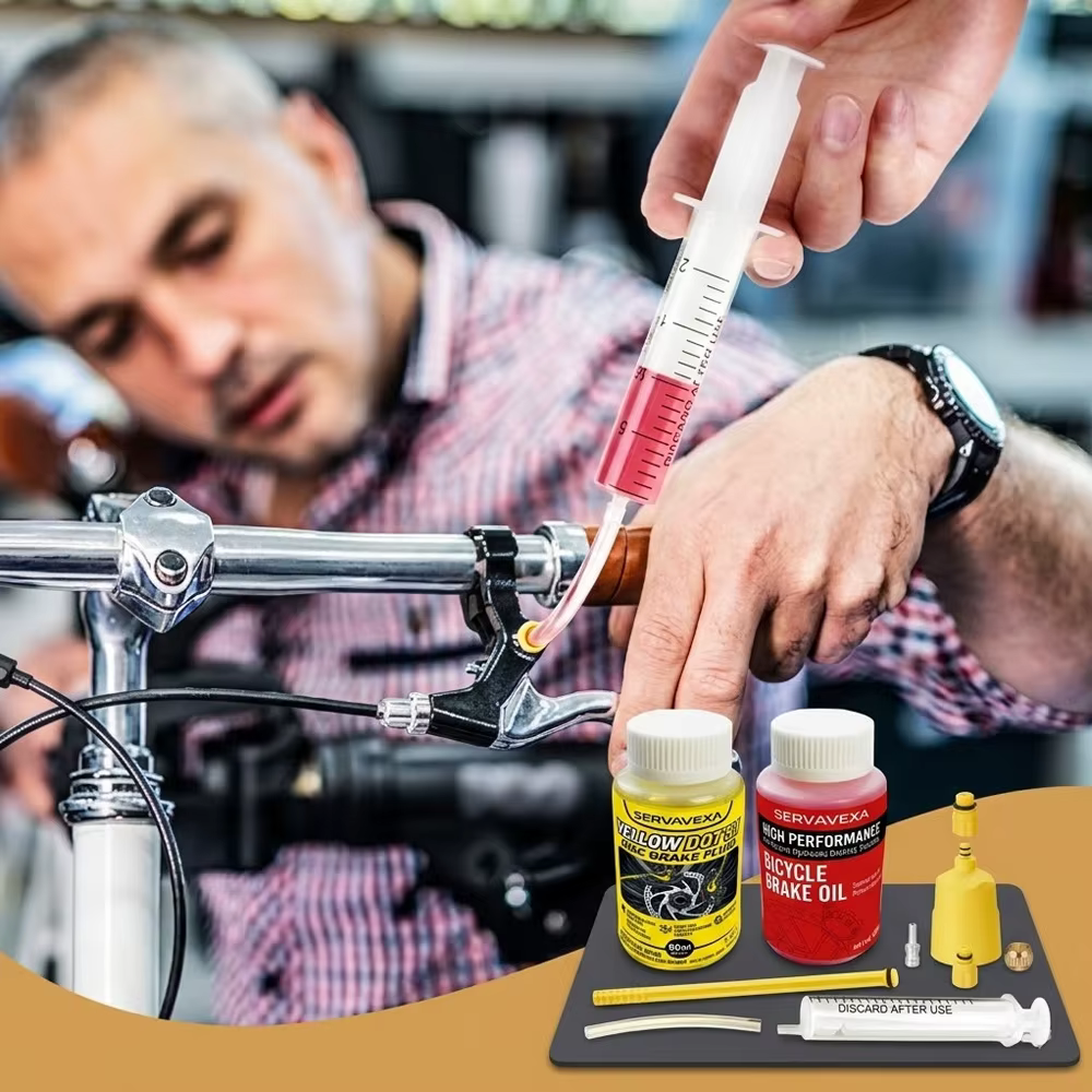 Kit de purge et de liquide de frein pour vélo