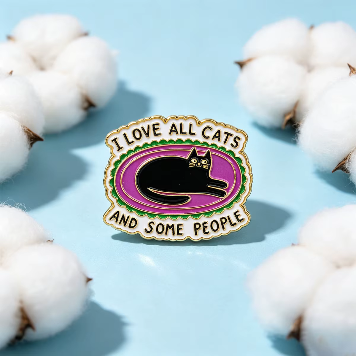 Broche émaillée drôle et sarcastique avec citation animale, badge de revers pour sacs à dos, vêtements, vestes, accessoires quotidiens, cadeaux