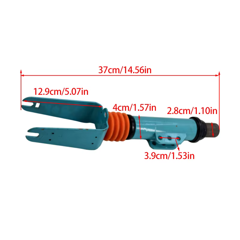 Fourche avant universelle pour scooter de 8 pouces